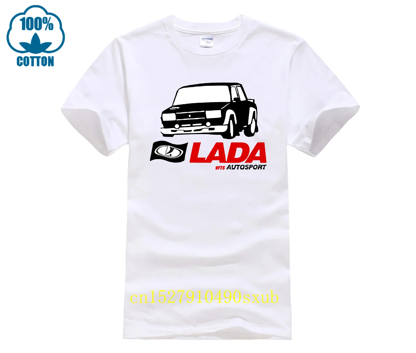 Lada VFTS Autosport Rally White or Gray T Shirt wrc 2105 2107 WRC