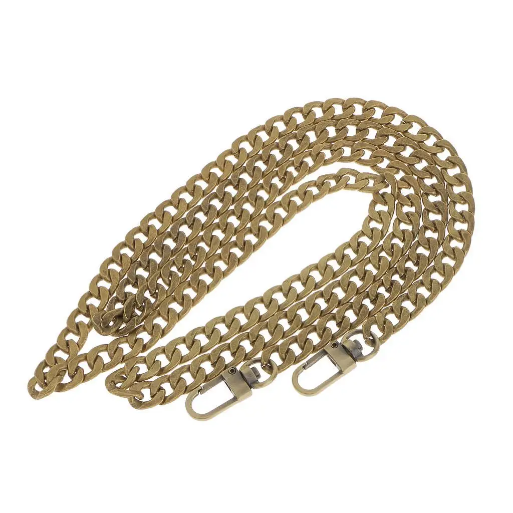 Bag Chain Replacement Sturdy Metal Purse Strap Detachable Shoulder Chain for Tote and Crossbody