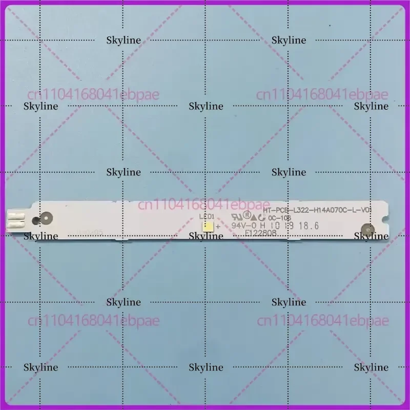 2pcs 3V BSH 9001069888 Refrigeration Lighting LED Strip For Siemens Bosch Refrigerator Parts