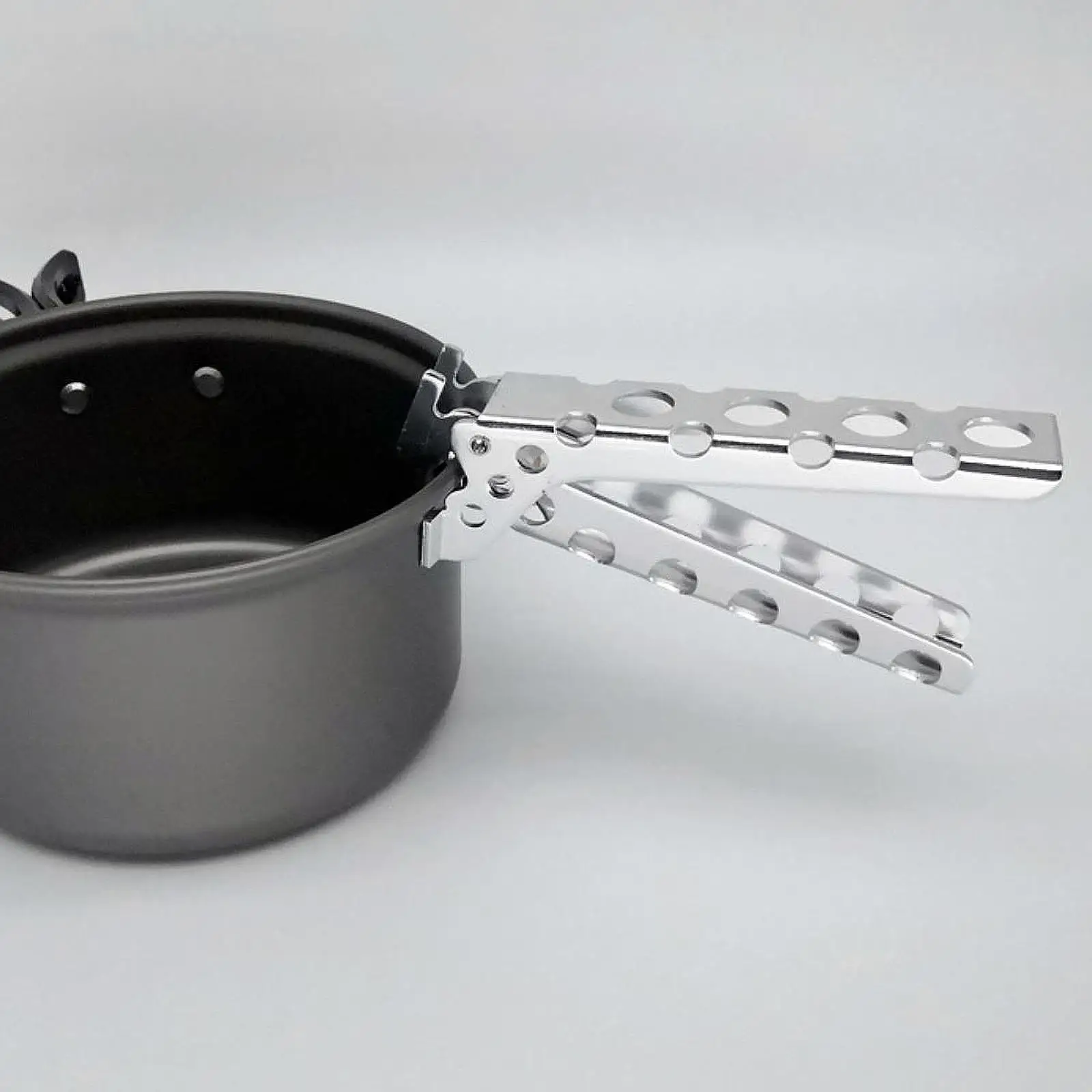 

Pot Gripper Metal Nonslip Kitchen Gadget Frying Pan Clip Multipurpose Dish Tongs