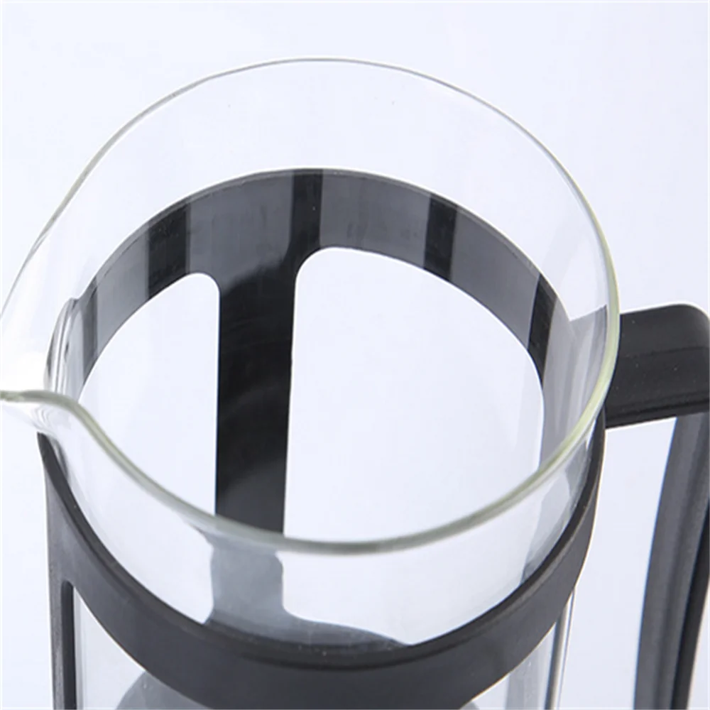 French press pot stainless steel filter mesh tea maker Hand-brewed coffee pot Plastic heat-resistant high borosilicate French fi