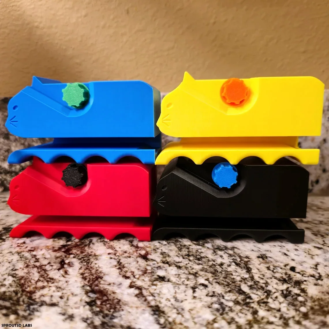 3D Printing Cat Scratch Cardboard Cutter DIY Cardboard Peeler Tool