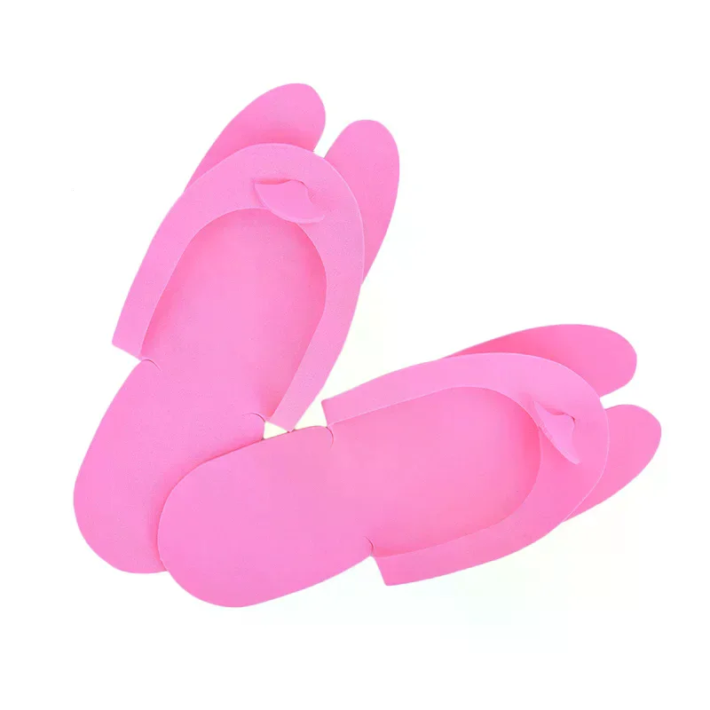 12 زوجًا من النعال الإسفنجية للاستعمال مرة واحدة للاستخدام في صالونات التجميل والباديكير - صنادل إسفنجية للاستخدام مرة واحدة لراحة الضيوف والنظافة #2