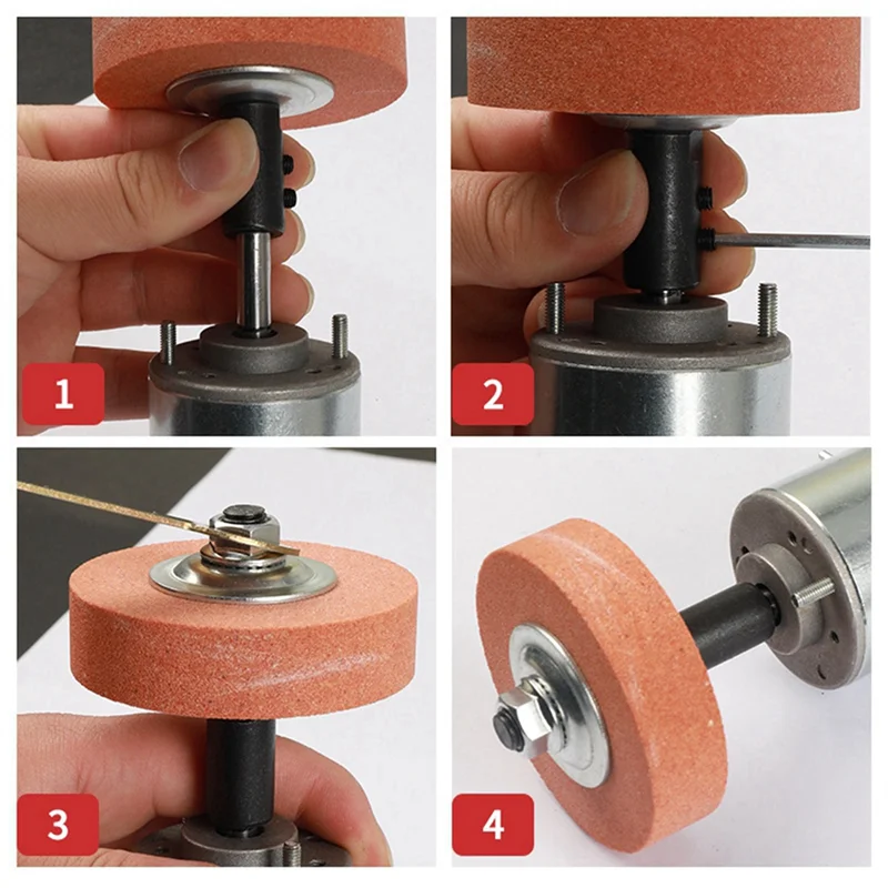 

KYCOR-3 Sets Of Grinding Wheel Connection Shaft For 775 Motor Polishing And Grinding Rods