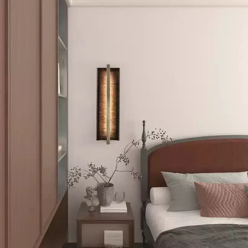 Postmodern minimalist entry wall lamp model room B & B aisle entrance design villa balcony Xinzhong