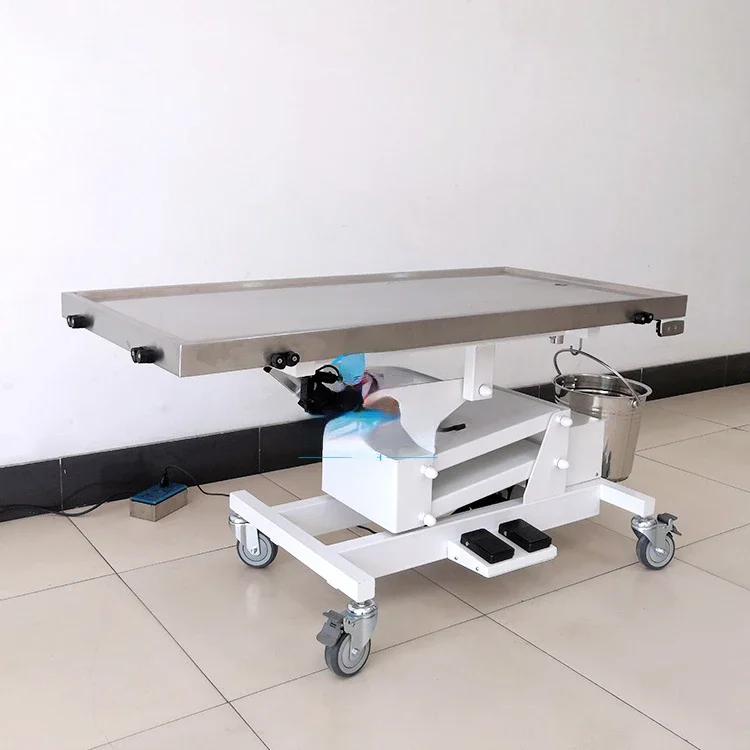 Clinic Omnibearing Adjustable Pet Therapy Rotational Operation Table Rotary Surgical Table Veterinary