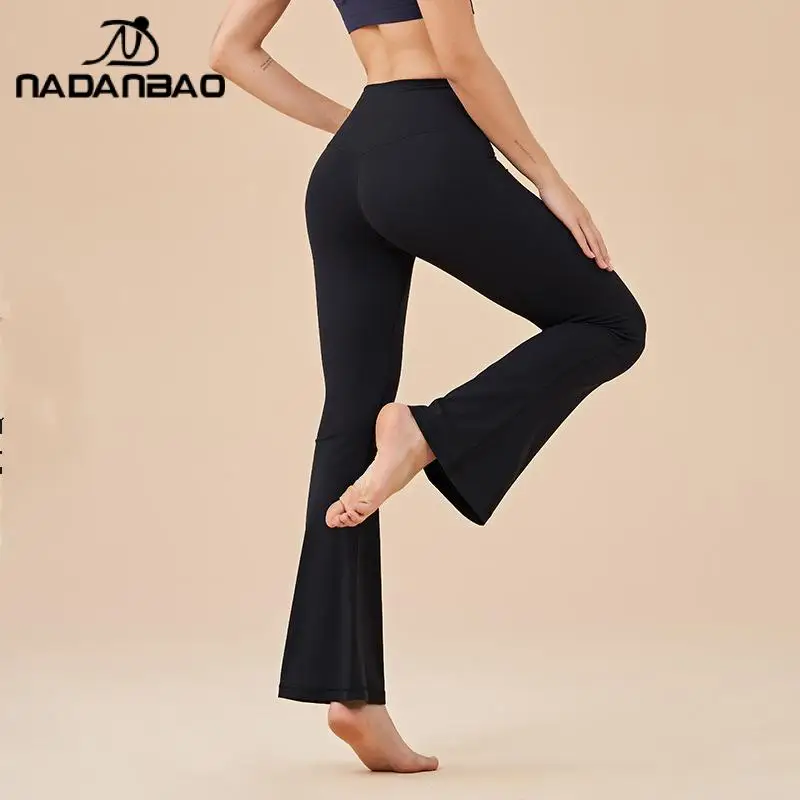 

NADANBAO Fitness Yoga Pants Women Seamless Thread Workout Pants High Waist Leggings Female Sportswear Gym Trousers