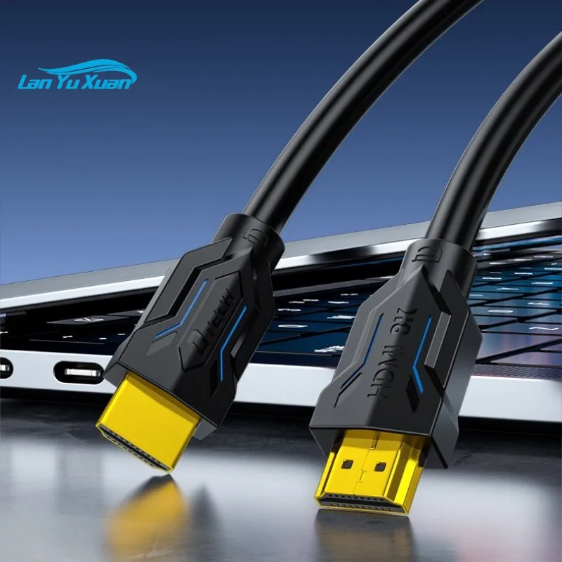 2PCS DTECH 1m 3D Male To Male HDMI Cable With PVC Jacket 48Gbps High-Speed Audio Video Cable 8K@60Hz