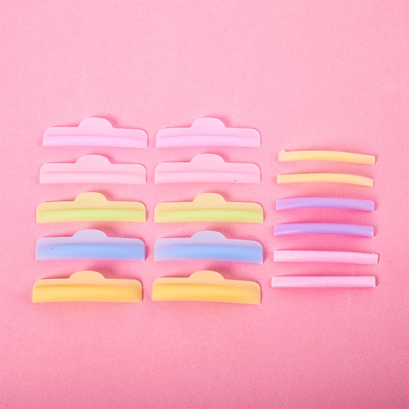 3/5/8 Pair Silicone Curlers Curl Eyelash Pads Eyelash Extension Perm Tools Multicolor Eyelash Lifting Kit Accessories Reusable