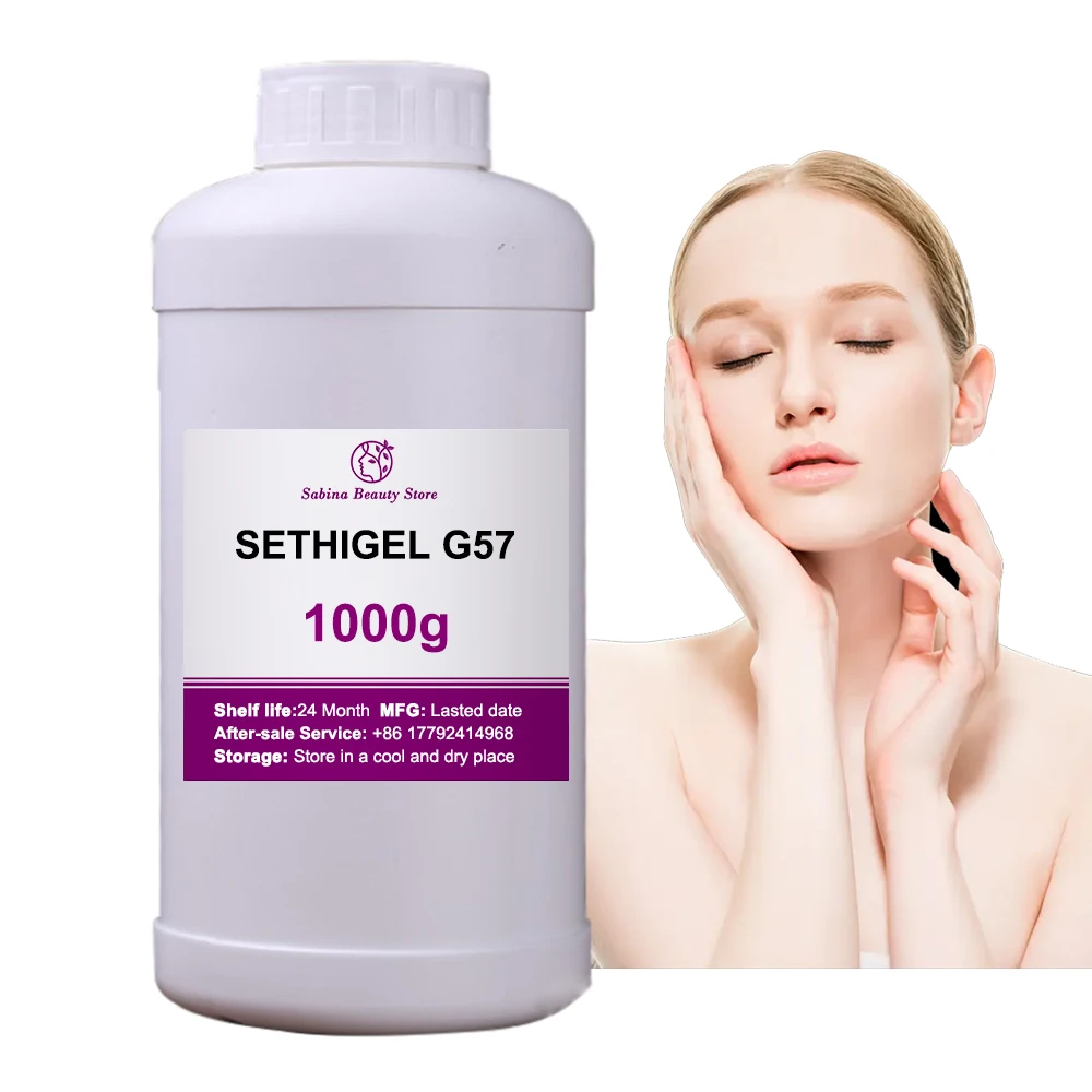 Hot Supply SETHIGEL G57 emulsifier SETHIC cold made emulsifier cream emulsifier non rubbing mud skincare cosmetic raw materials