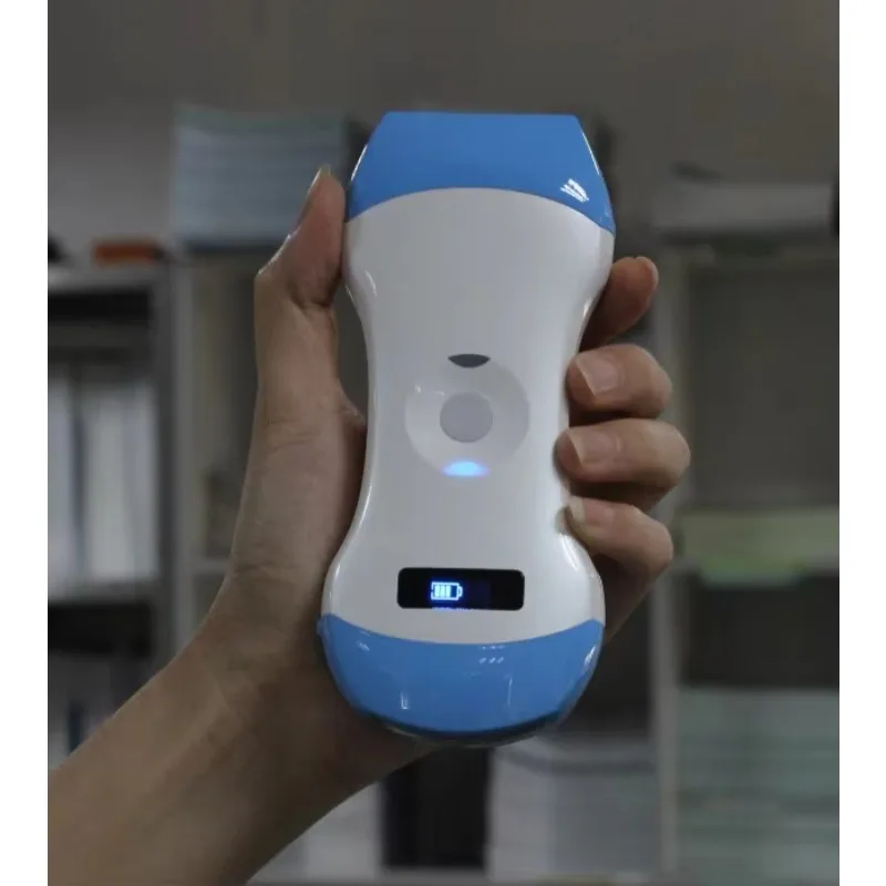 Handheld Mobile Wireless 3-in-1 Ultrasound Scanner WiFi Enabled Diagnostic Probe