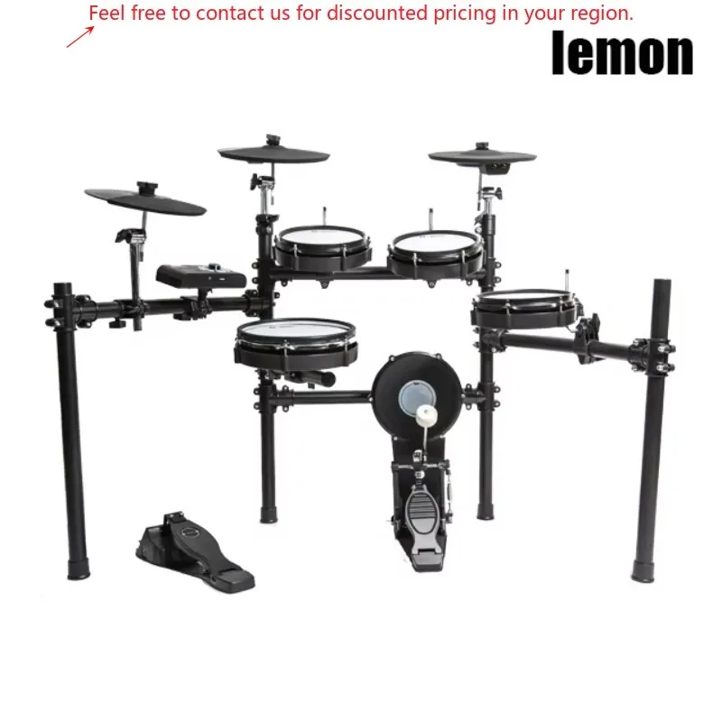 

Lemon Drum T500 8-piece Mesh Head Expandable Electronic Drum Set