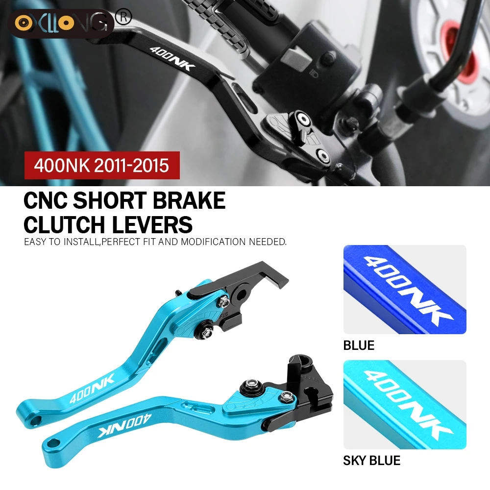 

CNC Aluminum Motorcycle Short Brake Clutch Levers Accessories Parts For CFMOTO 400NK 2020 2021 2022 400 NK