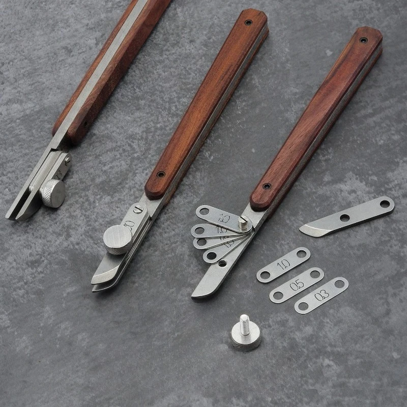 Arbitrarily adjust the spacing 0.3-5.8mm spacing gauge edge liner Handmade DIY leather