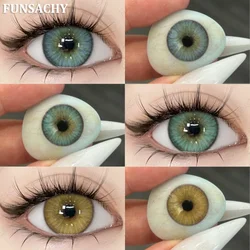 FUNSACHY Color Contact Lenses Colored Fashion Beauty Lenses for New User Makeup Green Contact High Quality Natural Contact Lens