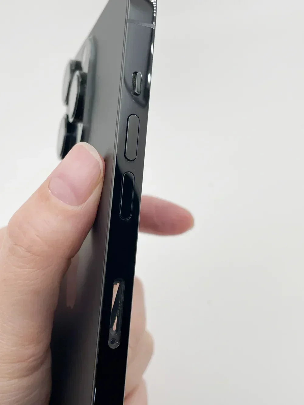 Disassembled Middle Frame Housing for iPhone 14 Pro Max with Battery, Back Glass Cover, NFC Wireless Assembly, 90% New image 5
