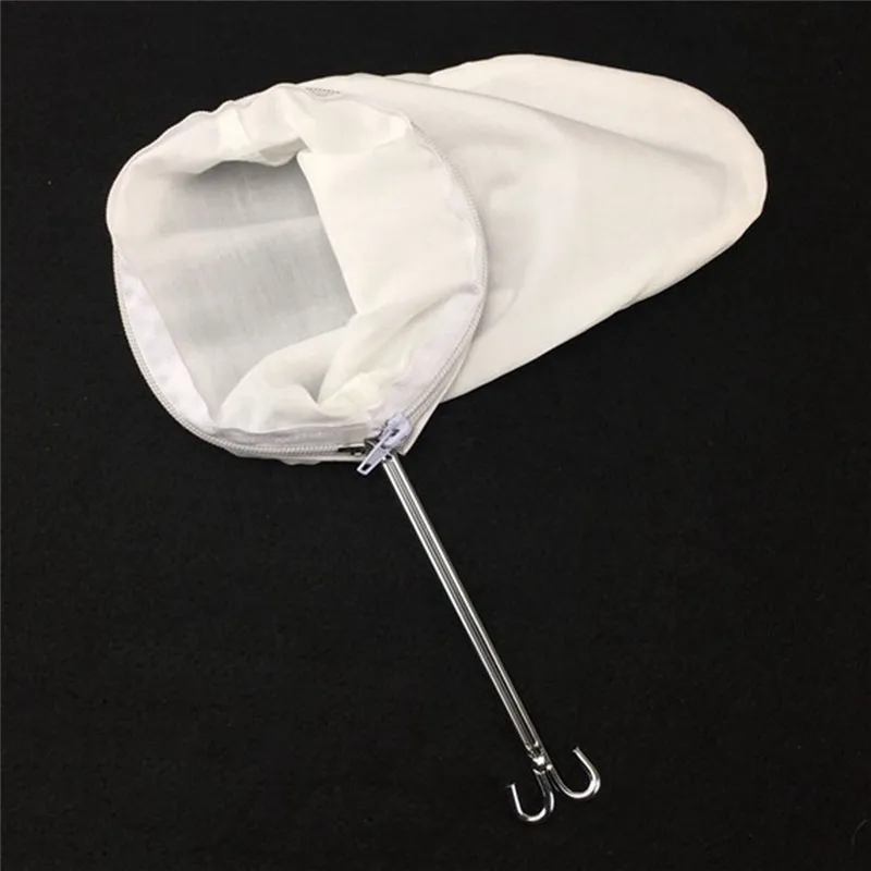 Milk Tea Filter Bag With Handle Hong Kong Style Steel Ring Coffee Cotton Cloth Filter Bulk Foam Filter Kitchen Accessories