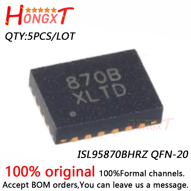 5PCS 100% NEW ISL95870BHRZ QFN-20.