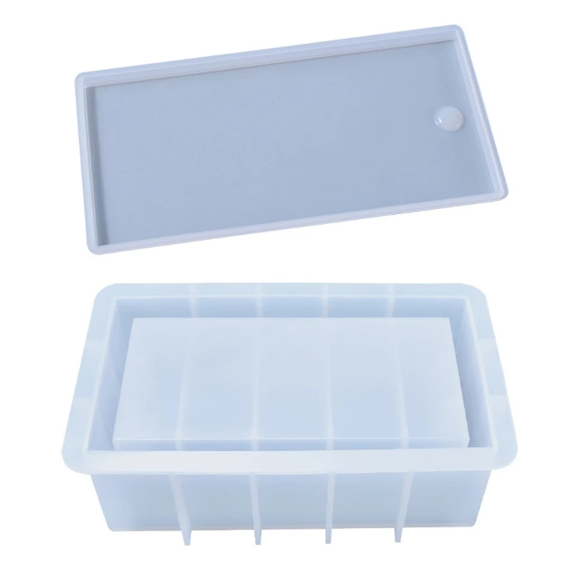 

Storage Box Casting Epoxy Mold Handmade Jewelry Silicone Mould DIY Crafts Jewelry Holder Mold Handicrafts Mold N58F