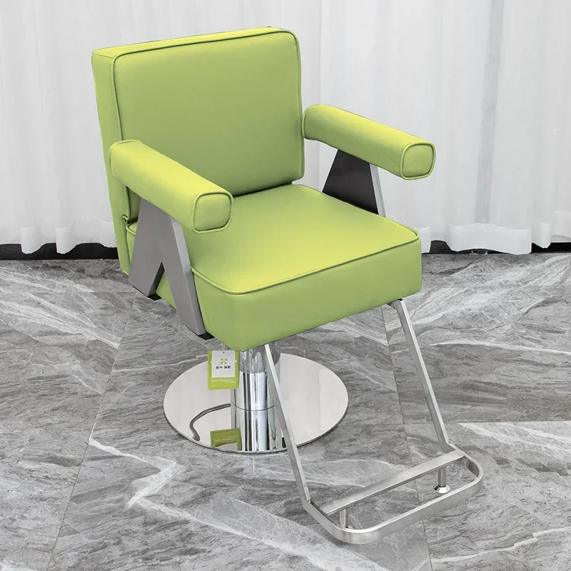 r8.20- Barber Shop Chair Lifting Rotating for Hair Salon Hair Cutting Chair Hot Dyeing Chair