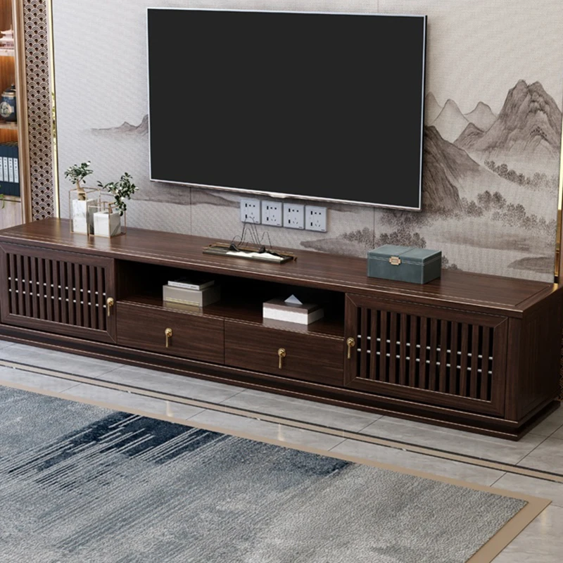 Mid Century Drawers Retro Tv Stand Big Normal Storage Wooden Minimalist Salon Tv Stand Center Show Muebles Unique Furniture