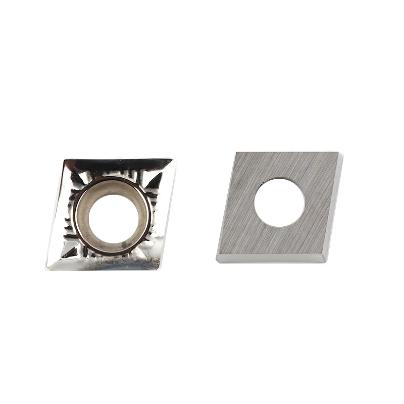 10 piezas CCGT 060202   CCGT 060204   CCGT09T302 CCGT09T304 CCGT09T308 AL K10 herramientas de torneado de torno CNC hoja cortadora CCGT para aluminio