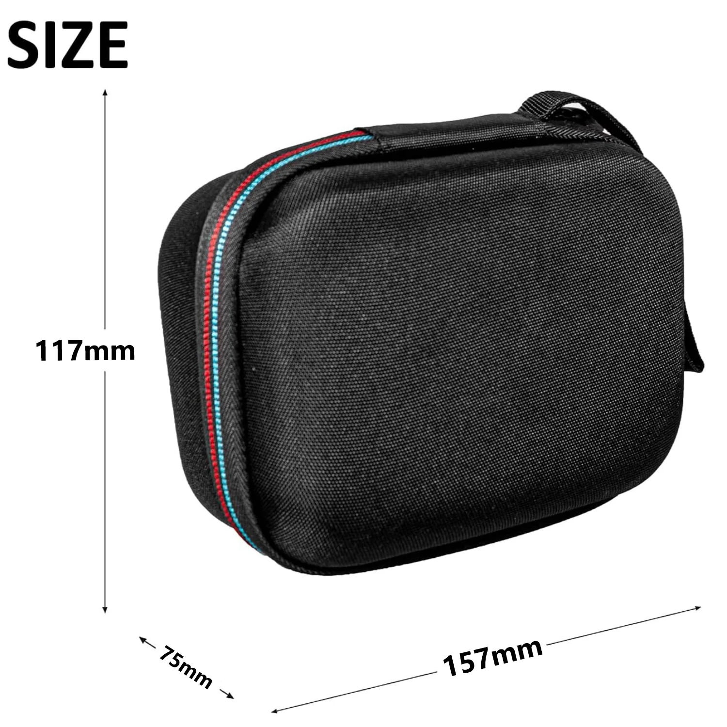 Zopreore rígido eva caixa de viagem ao ar livre saco armazenamento caso para logitech mx master 3s/master 3/mx master 2s avançado mouse sem fio