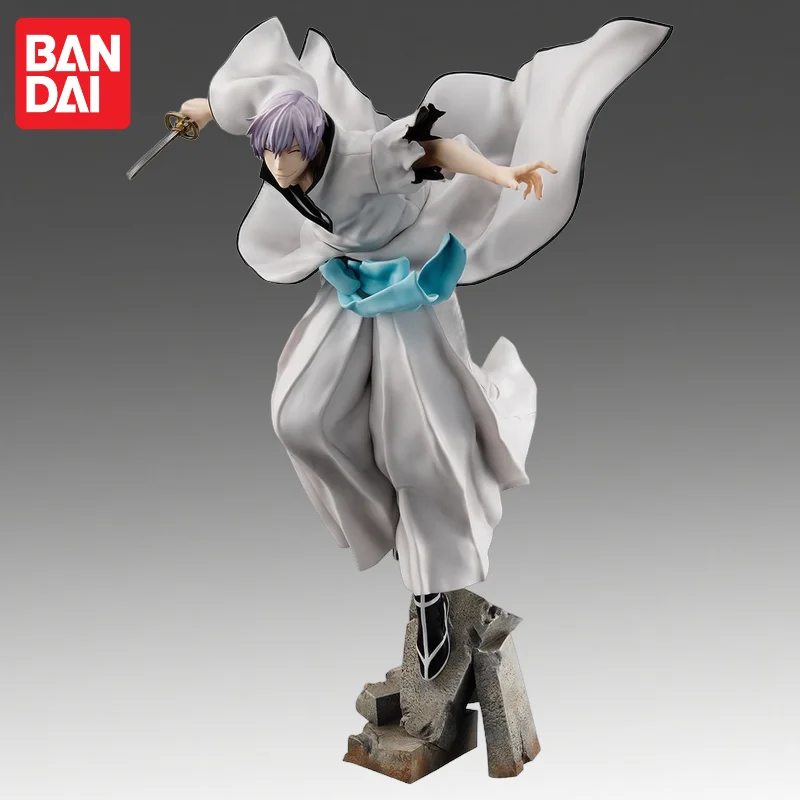 

В наличии: Оригинальная фигурка Bandai Megahouse Ichimaru Gin из Bleach, новая, в коробке, модель персонажа аниме, игрушка.
