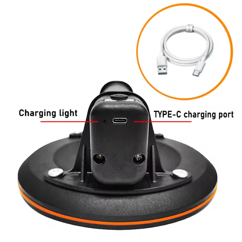 ถ้วยดูดสุญญากาศไฟฟ้าขนาด 8 นิ้ว รับน้ำหนักได้ 200 กก. ถ้วยดูดสุญญากาศสำหรับงานหนัก ยกกระเบื้องแกรนิต กระจก ด้วยมือ