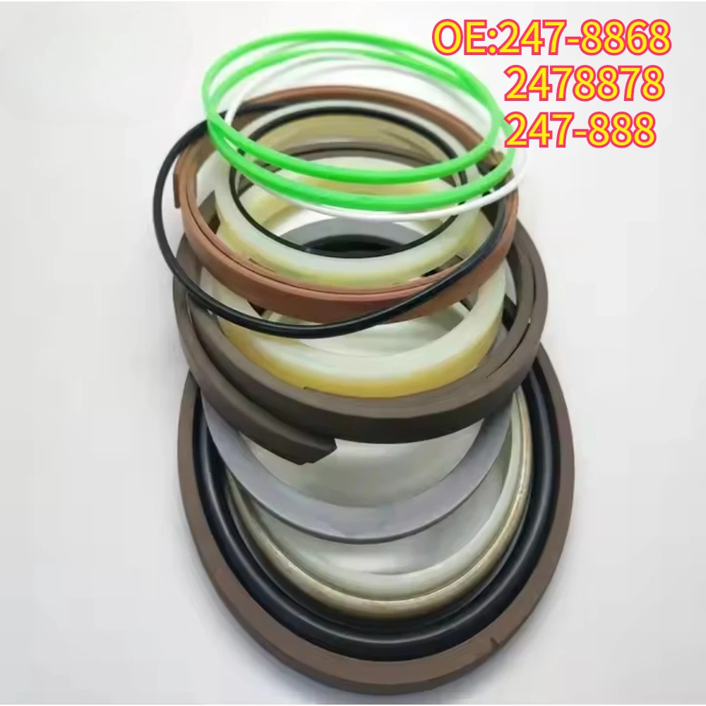 

High quality New For 247-8868 2478878 247-888 Voor Cat E320b E320c E320d Graafmachine Giek/Arm/Emmer Cilinderafdichtingsset 247-