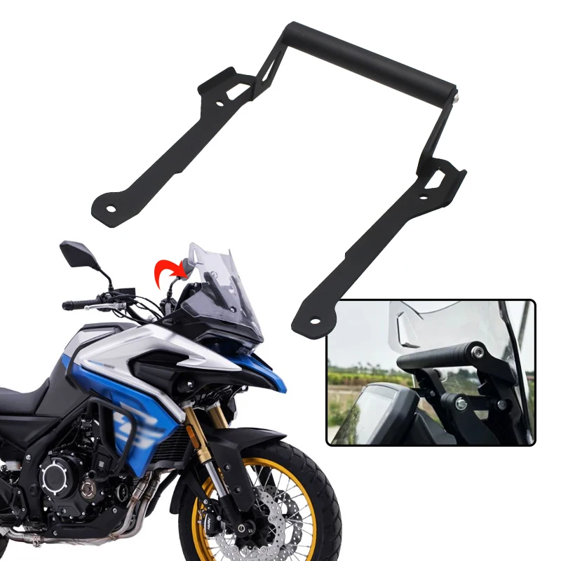 

Mobile Phone Bracket Support GPS Navigation Board Bracket For VOGE DS525X DS 525X 525DSX dsx525 2023-Motorcycle Accessories