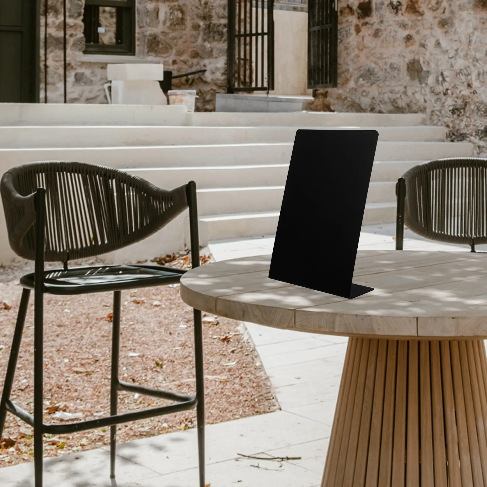 

Набор из 4 многоразовых настольных досок-меню из ПВХ для ценников, этикеток, сообщений и декораций