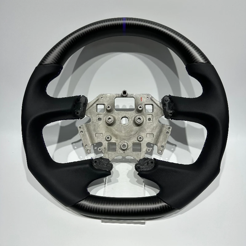 Matte carbon fiber Flat- Bottomed Steering Wheel for Ford Falcon - Upgrade Your Drive with Enhanced Control And Style
