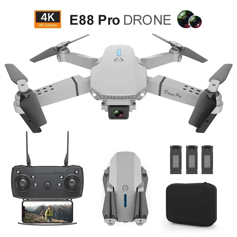 NEW E88 Pro New WIFI FPV Drone Wide Angle HD Height Hold RC Foldable Quadcopter Helicopter