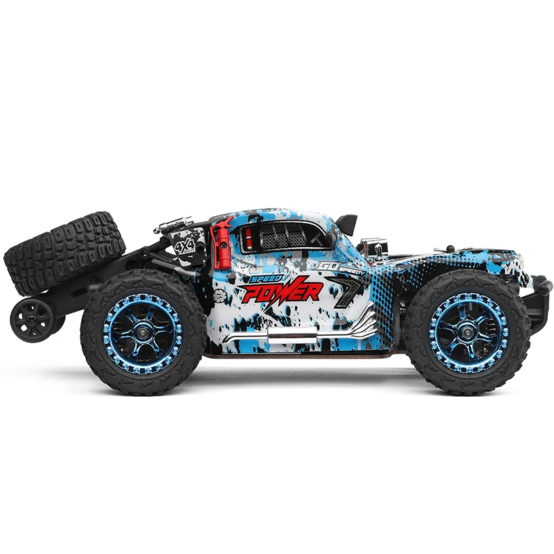 2023 najnowszy WLtoys 284161 1/28 z diodami Led 2.4G 4WD 30 km/h metalowa obudowa elektryczny, wysoki prędkość Off-Drift uliczny RC Cars