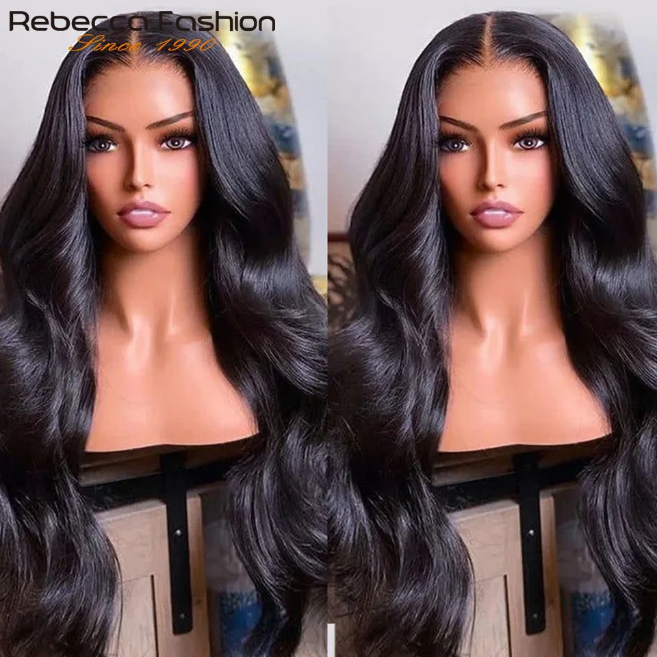 

13x5x1 Lace Front Wigs Human Hair 100% Unprocessed Peruvian Virgin Remy Hair Wigs for Women 180% Density 28 Inch Body Wave Wigs