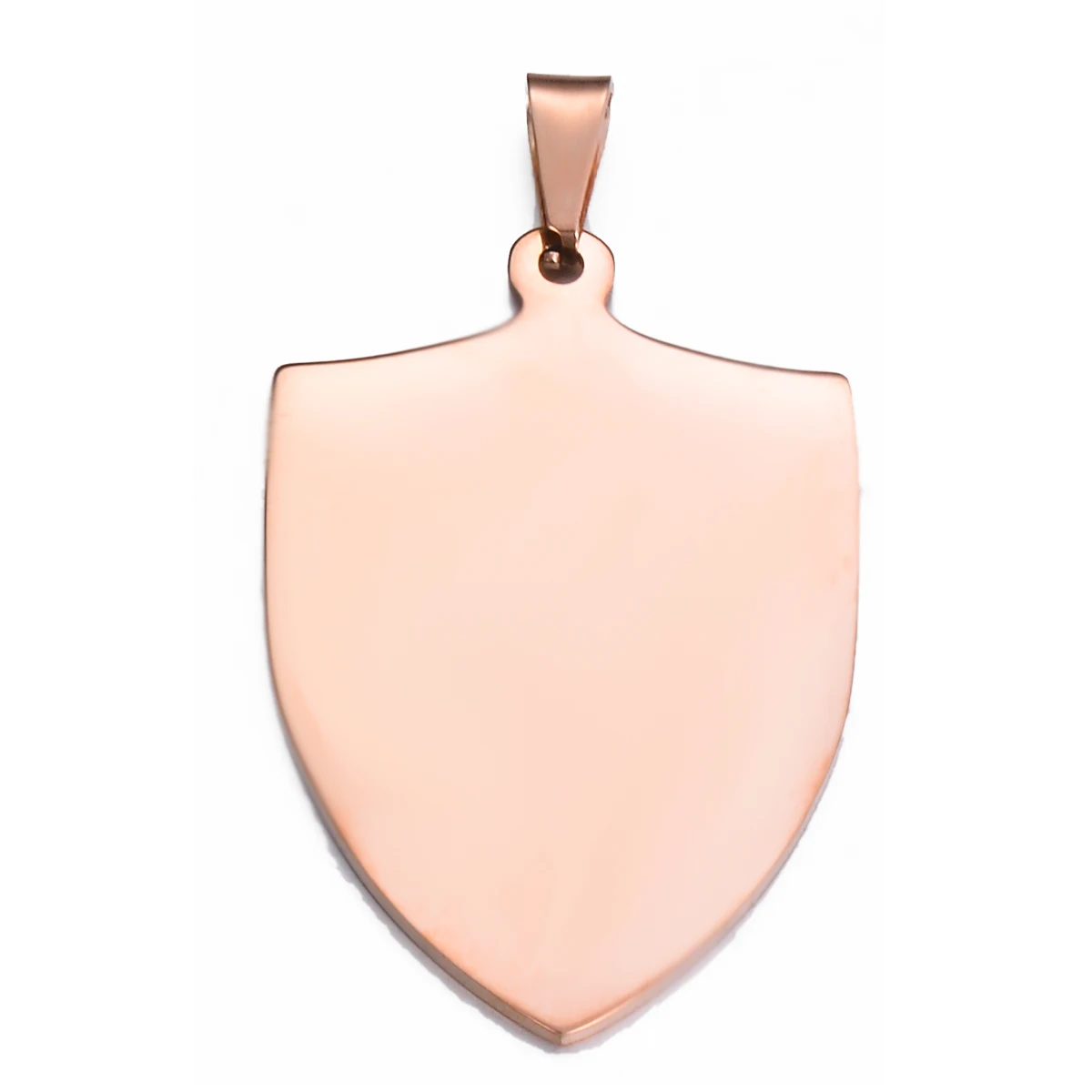 10Pcs Men Jewelry Stainless Steel Customized Dog Tags Pendant Name Engraved Shield Shape Necklace Jewelry Wholesale Dropship