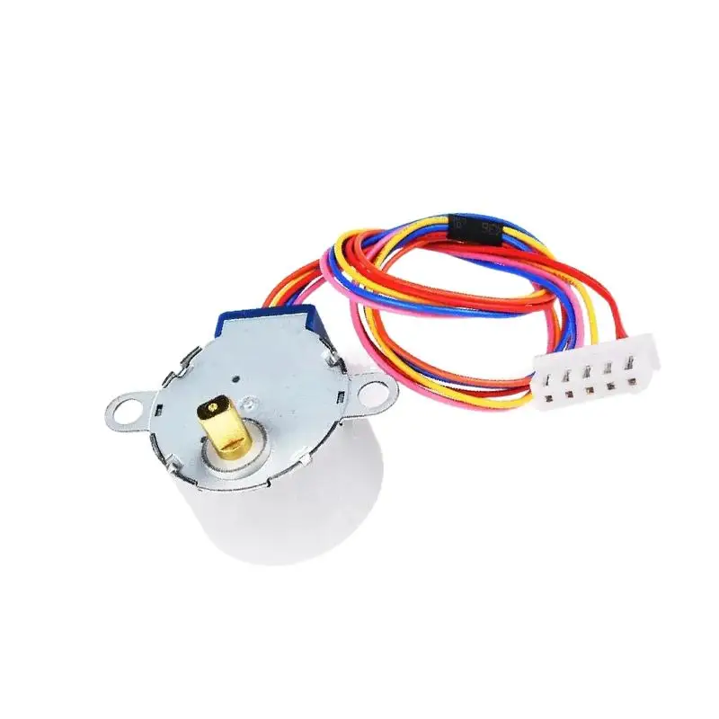 1 Zestaw 28BYJ-48-5V 4-fazowy Silnik Krokowy + Płytka Sterownika ULN2003 dla Arduino 1 x silnik + 1 x ULN2003