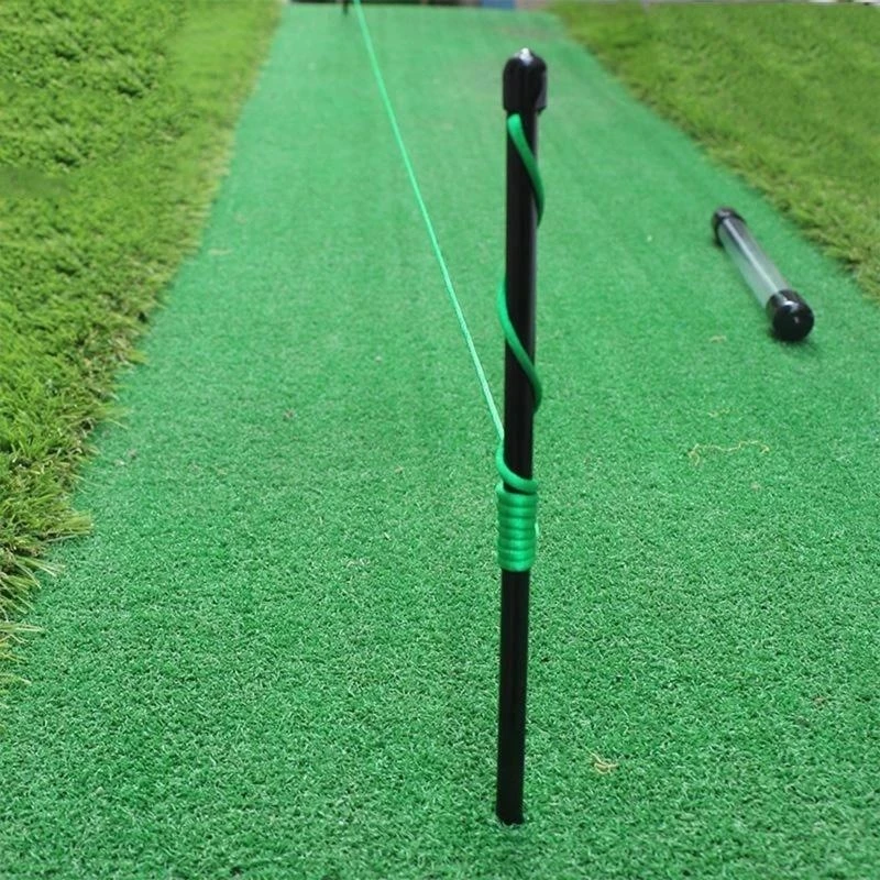 Golf Alignment Training Aids Lightweight Fiberglass Swing Putting String for Golf Skills Beginners