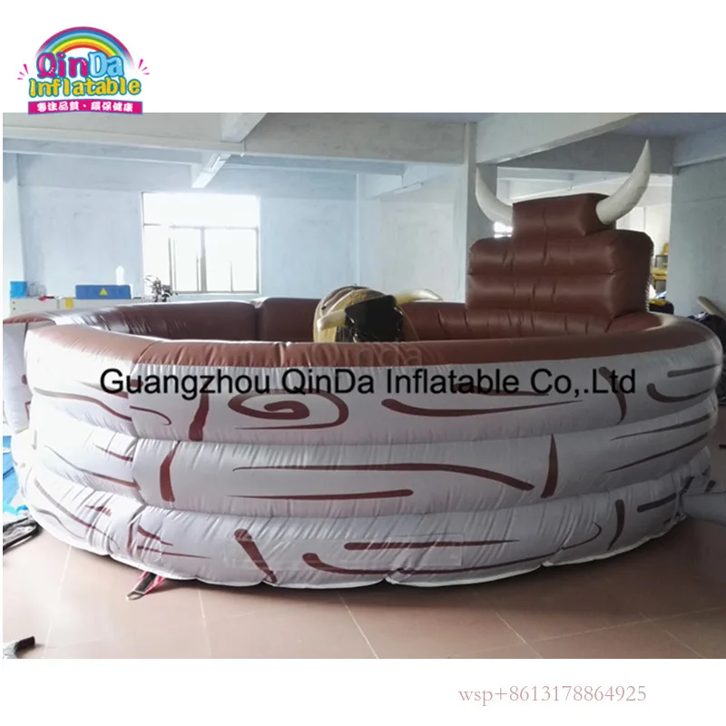 Sale Hot 5M Diameter Inflatable Mechanical Bull, Inflatable Rodeo Bull For Sale