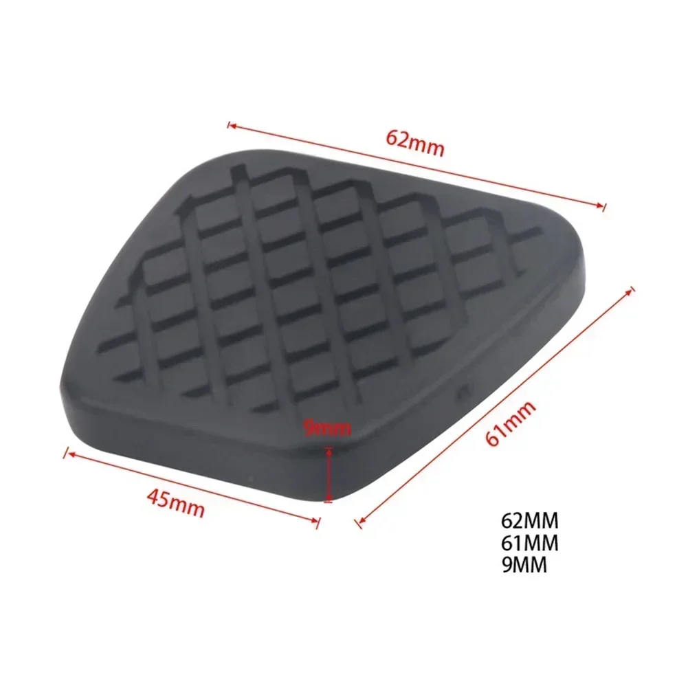 2pcs Car Brake Clutch Pedal Pad Rubbers For HONDA For ACCORD For MKVII 1998-2008 For ACURA For INTEGRA For CIVIC For CR-V