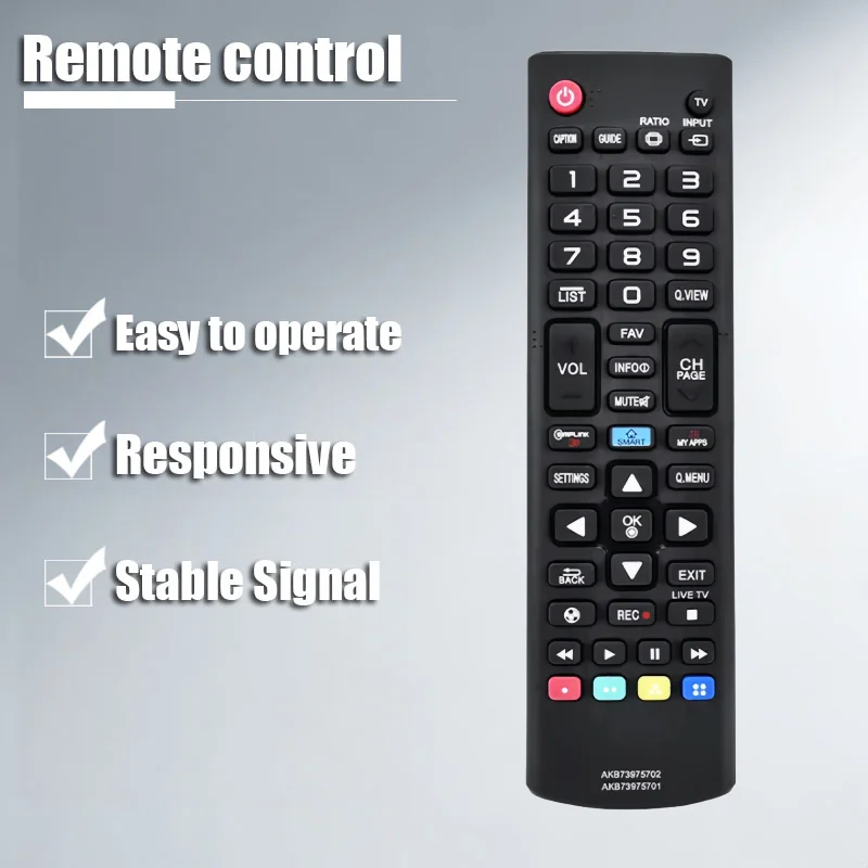

AKB73715637 TV Remote Control Compatible with 47LN575S 50LN575S 27MT93 Models