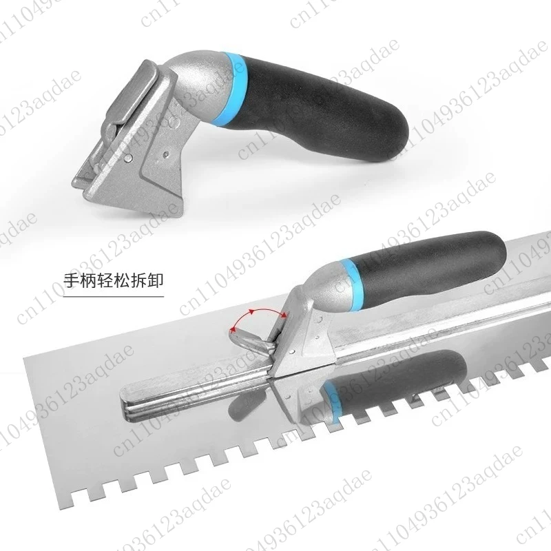 

Professional Tiling & Grouting Tool Set, 6 Blade Stainless Steel Mud Spatula for Efficient Wall Floor Construction and Repair