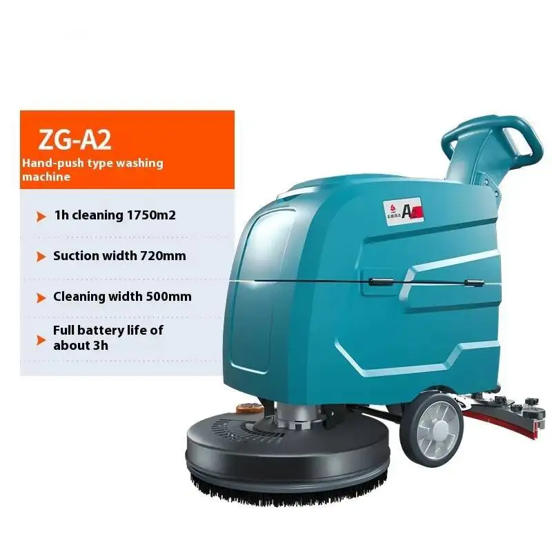 

Property Shopping Mall Garage Commercial Floor Scrubber Industrial Floor Scrubber Hand Pushed Floor Scrubber Factory Workshop
