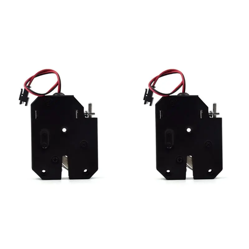 

【RECOMENDAR】2X 12V 2A Electric Magnetic Lock Fail Safe Holding Force Electromagnetic Door Access Control System Cabinet Boxes