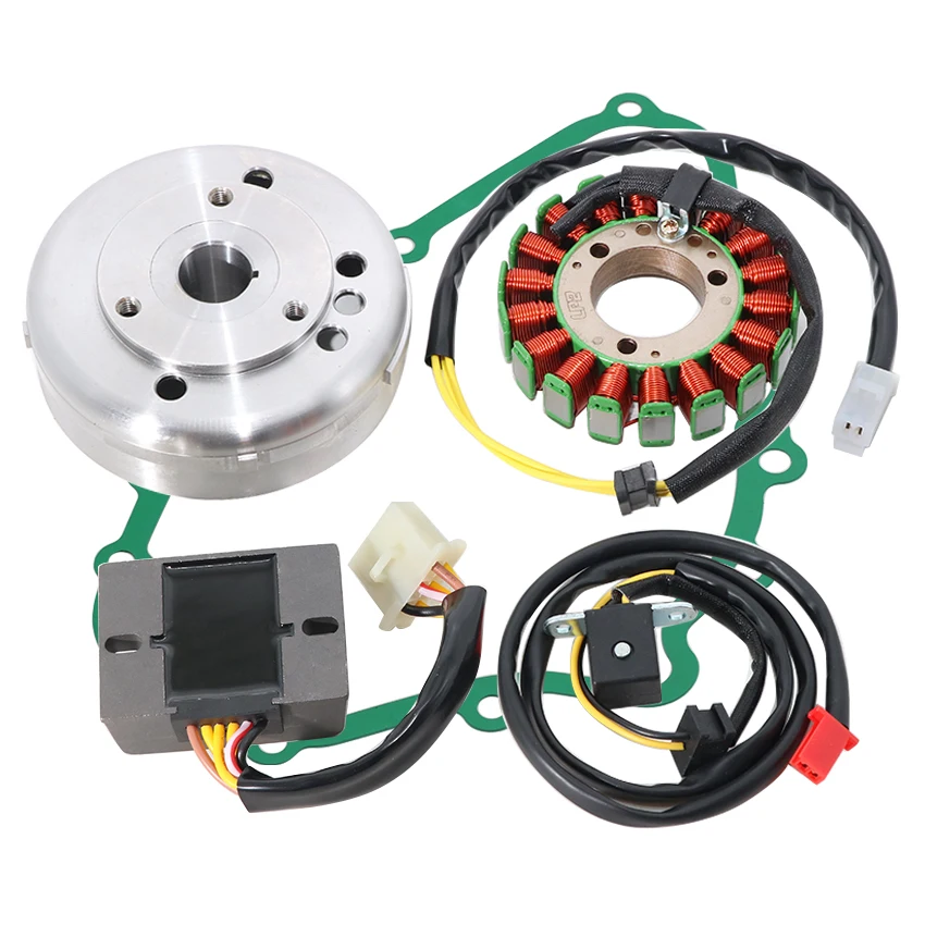 Stator Coil & Regulator Rectifier For Kawasaki KLE400 1991-1994 KLE500 1991-2007 OEM:21003-1123 21050-1148 21066-1030 11061-0273