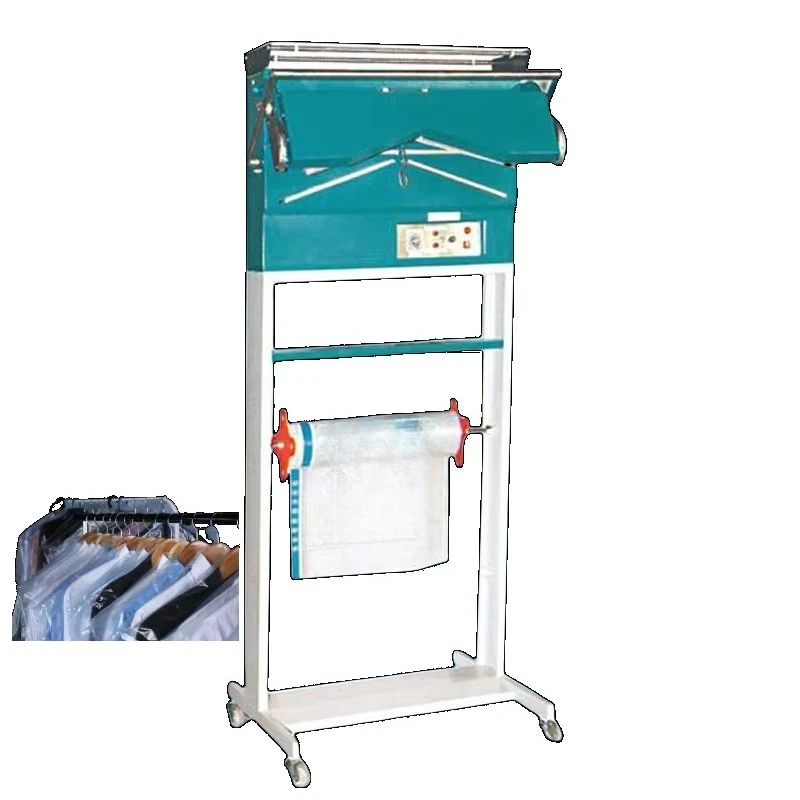 Industrial Garment Vacuum Clothes Laundry Shop Equipment Automatic Clothing Wrapping Clothes Packing Machine for Sale