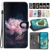 Stand Flip Wallet Case For Motorola Moto G15 Powe G64 G34 5G G85 G84 G55 G54 G42 G35 E22 G14 13 G23 G04 G24 Magnetic Phone Cover