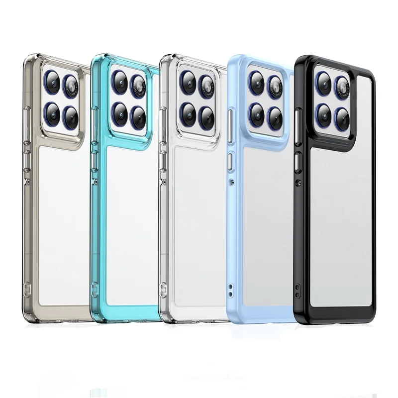 حافظة لهاتف Moto Edge 70 لهاتف Motorola Moto Edge 70 Capas مقاومة للصدمات درع خلفي شفاف اللون شفاف لهاتف Fundas Moto X70 Air #1