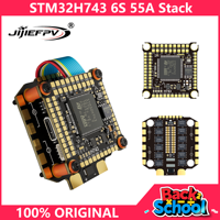 JIJIEFPV FC Flight Controller Stack Betaflight BLS 55A 60A 4 in 1 Brushless ESC for RC FPV Drone Quadcopter Mark4 APEX